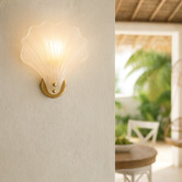 Luminea Abel Glass Wall Light