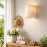 Luminea Smith Wall Sconce with Pull Cord