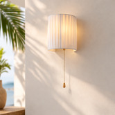 Luminea Smith Wall Sconce with Pull Cord