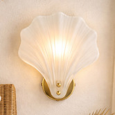 Luminea Abel Glass Wall Light