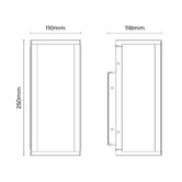 Luminea Sampson Outdoor Wall Light
