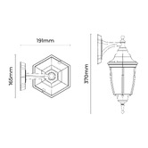 Luminea Bates Outdoor Wall Light