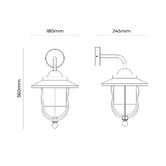 Luminea Mya Outdoor Wall Light