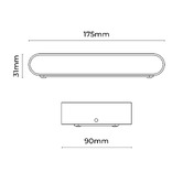 Luminea Edmund LED Outdoor Up/Down Wall Light