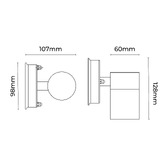 Luminea Tucker Outdoor Wall Light