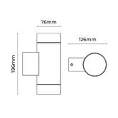 Luminea McLeod LED Outdoor Up/Down Wall Light
