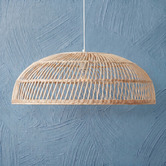 Luminea Abigail Rattan Pendant Light