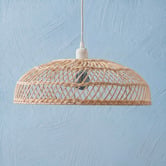 Luminea Abigail Rattan Pendant Light