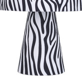 Luminea Tyler Zebra Table Lamp
