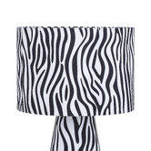Luminea Tyler Zebra Table Lamp