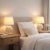 Luminea Benton Ceramic Artichoke Table Lamps