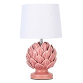 Luminea Benton Ceramic Artichoke Table Lamps