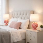 Luminea Benton Ceramic Artichoke Table Lamps