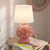 Luminea Benton Ceramic Artichoke Table Lamps
