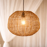 Luminea Stratford Rattan Pendant Light