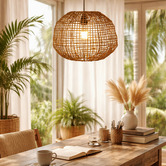 Luminea Stratford Rattan Pendant Light