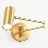 Luminea Calexico Aluminium Adjustable Wall Spotlight with USB