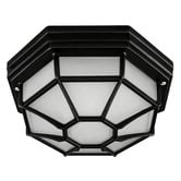 Luminea Moines Aluminium Outdoor Flush Mount Ceiling Light