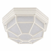 Luminea Moines Aluminium Outdoor Flush Mount Ceiling Light