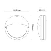 Luminea Conway Eyelid LED Bunker Light