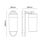 Luminea Franciszek Outdoor Wall Light