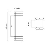 Luminea Hensley Outdoor Up/Down Wall Light