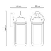 Luminea Strickland Outdoor Wall Light