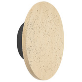 Luminea Vulan Travertine-look LED Wall Sconce