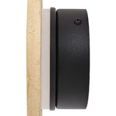 Luminea Vulan Travertine-look LED Wall Sconce