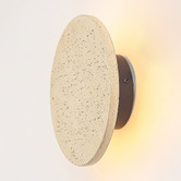 Luminea Vulan Travertine-look LED Wall Sconce