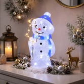 Luminea Nora Snowman LED Christmas Decoration