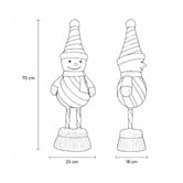 Luminea Vica Snowman LED Christmas Decoration