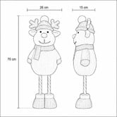 Luminea Zira Reindeer LED Christmas Decoration
