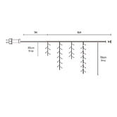 Luminea Kiran LED Icicle Lights