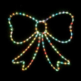 Luminea Elian Lit Bow LED Christmas Light Display
