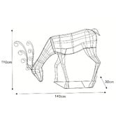 Luminea Kerem LED Light Up Reindeer