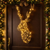 Luminea Eren Reindeer Head LED Christmas Decoration