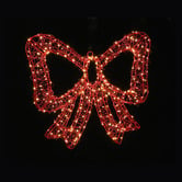 Luminea Oren 3D Lit Bow LED Christmas Light Display