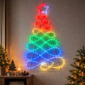 Luminea Taren Tree Silhouette LED Christmas Light Display