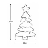 Luminea Arlen Tree Silhouette LED Christmas Light Display