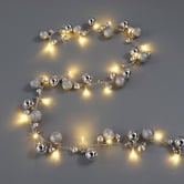 Luminea Zian Bauble LED Christmas Garland