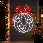 Luminea Ren Bauble LED Christmas Light Display