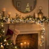 Luminea Zian Bauble LED Christmas Garland