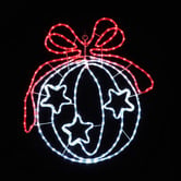 Luminea Ren Bauble LED Christmas Light Display