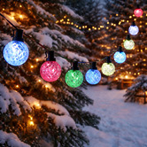 Luminea Riven Globe LED String Lights