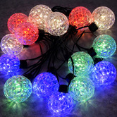 Luminea Riven Globe LED String Lights