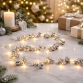 Luminea Zian Bauble LED Christmas Garland