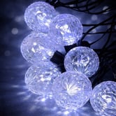 Luminea Riven Globe LED String Lights