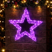 Luminea Ronen Star LED Christmas Light Display