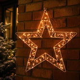 Luminea Ronen Star LED Christmas Light Display